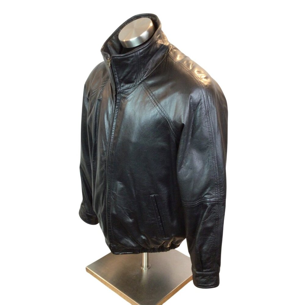 Vintage Wilsons Leather Jacket Mens Size Large With Thinsulate Insulated Vest Le - Picture 3 of 14
